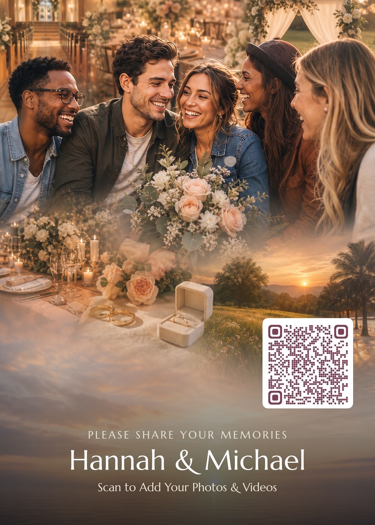 Example photo-sharing table card